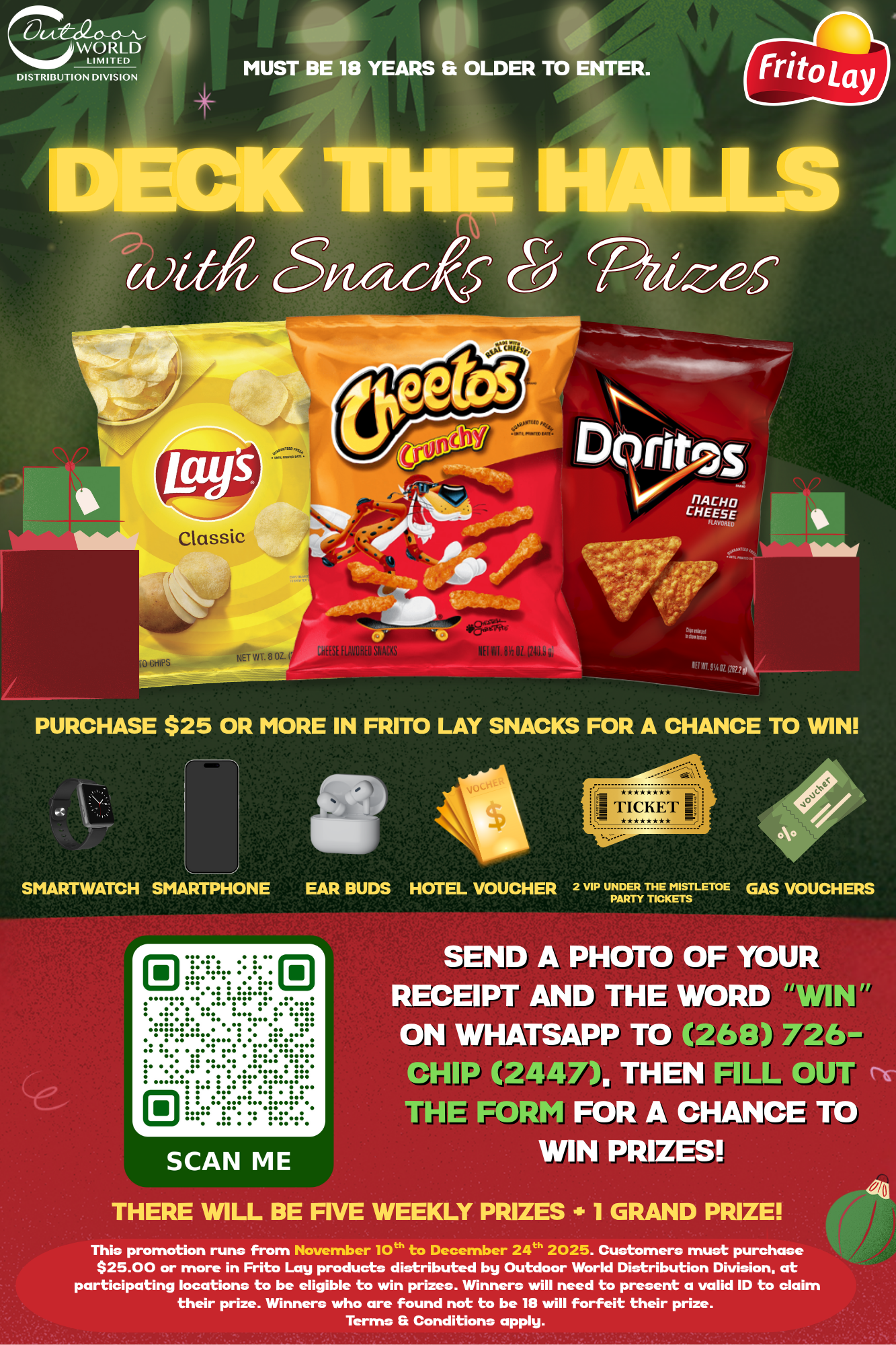 Frito Lay Christmas Promo (Poster - V3)
